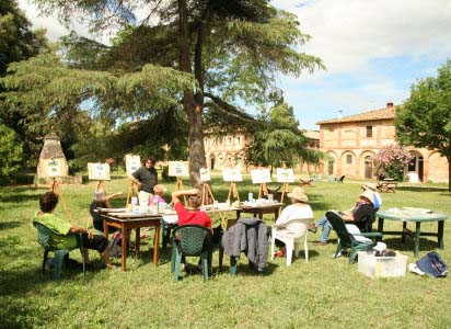 painting workshops Italy